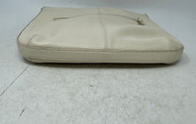 Load image into Gallery viewer, Giani Bernini Womens Ivory Leather Adjustable Strap Shoulder Crossbody Bag