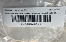 Load image into Gallery viewer, Apple Model A1344 White MagSafe 60W Power Adapter Charger With Box Not Tested