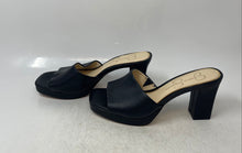 Load image into Gallery viewer, Jessica Simpson Womens Elyzza Black Open Toe Platform Slide Sandals Size 7.5M