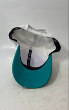 Load image into Gallery viewer, New Era Mens White Blue Miami Dolphins Adjustable NFL Football Cap One Size