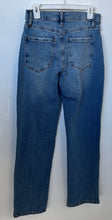 Load image into Gallery viewer, Fashion Nova Womens Blue Denim Pockets Straight Leg Jeans Size 5
