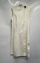 Load image into Gallery viewer, Armani Exchange Womens Beige Sleeveless Round Neck Back Zip Sheath Dress Size XS