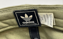 Load image into Gallery viewer, Adidas Womens Green Cotton Embroidered Logo Adjustable Baseball Cap Size OSFW