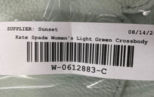 Load image into Gallery viewer, Kate Spade New York Womens Astrid Light Green Detachable Strap Crossbody Bag