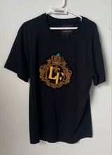Load image into Gallery viewer, Lords & Fools Womens Black Graphic Print Cotton Pullover T-Shirt Size 2XL