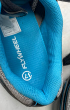 Load image into Gallery viewer, 2-Pair Of Flywheel Womens Fly Fierce Black Gray Blue Cycling Shoes Sz US 6 EU 37