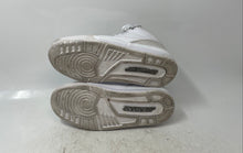 Load image into Gallery viewer, Nike Kids Air Jordan 3 Retro DM0966-111 White Lace-Up Sneaker Shoes Size 3Y