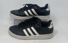 Load image into Gallery viewer, Adidas Womens Grand Court F36484 Black White Lace-Up Sneakers Shoes Size 6.5