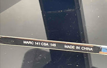 Load image into Gallery viewer, Authentic Marc Jacobs Men's Black Silver-Tone Glasses