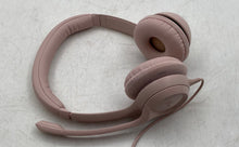 Load image into Gallery viewer, Logi Pink Built-In Microphone Wired Over The Ear Headphones
