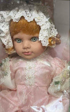 Load image into Gallery viewer, Seymour Mann Hug'n Hold Collector Vinyl Blonde Hair Girl Doll With Pink Outfit