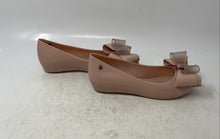 Load image into Gallery viewer, Melissa Womens Ultragirl Sweet XXI Beige Slip-On Ballet Flats Size 5