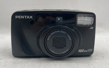 Load image into Gallery viewer, Pentax IQZoom 120 Black 35mm Autofocus Point & Shoot Film Camera Not Tested