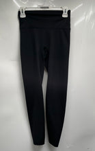 Load image into Gallery viewer, Lululemon Womens Black Elastic Waist High-Rise Stretch Ankle Leggings Size L
