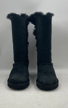 Load image into Gallery viewer, UGG Womens Bailey Bow Tall II 1016434 Black Round Toe Snow Boots Size 7