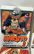 Load image into Gallery viewer, Lot Of 5 Pieces Naruto Shonen Jump Manga Comic Books By Masashi Kishimoto