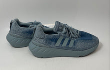 Load image into Gallery viewer, Adidas Mens Swift Run 22 Blue Lace-Up Low Top Closed Toe Sneaker Shoes Size 8