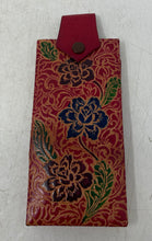 Load image into Gallery viewer, Unbranded Womens Multicolor Floral Printed Embossed Leather Snap Wallet