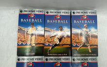 Load image into Gallery viewer, PBS Home Video Baseball The American Epic Ken Burns VHS Box Set Of 9 Tapes