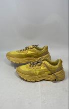 Load image into Gallery viewer, L.A. Gear Mens Yellow Round Toe Lace-Up Low Top Sneakers Shoes Size EUR 40