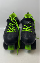 Load image into Gallery viewer, Pacer Mens GTX 500 Black Green Lace-Up Quad Roller Skates No Size Worn