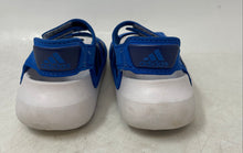 Load image into Gallery viewer, Adidas Kids Altaswim 2.0 ID0308 Blue Leather Hook & Loop Slingback Sandals Sz 7K