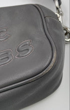 Load image into Gallery viewer, Authentic Marc Jacobs Womens Gray Leather Adjustable Strap Crossbody Bag Damaged