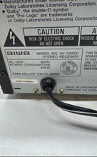 Load image into Gallery viewer, Aiwa AV-X220U Black Portable Digital Audio System A/V Stereo Receiver Not Tested