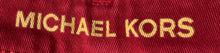 Load image into Gallery viewer, Michael Kors Womens Red Denim Dark Wash Pockets Skinny Leg Ankle Jeans Size 4