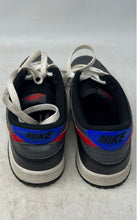 Load image into Gallery viewer, Nike Boys Dunk Low Black Gray And Red Leather Lace-Up Sneaker Shoes Size 5.5