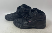 Load image into Gallery viewer, Reebok Mens Ex-O-Fit Hi Black Mid Top Lace-Up Sneaker Shoes Size 7.5