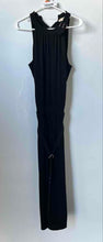 Load image into Gallery viewer, Michael Kors Womens Black Sleeveless Round Neck Belted One-Piece Jumpsuit Size M