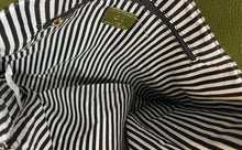 Load image into Gallery viewer, Alexis Bendel Womens Green Inner Pockets Zipper Top Handle Satchel Handbag