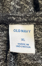 Load image into Gallery viewer, Old Navy Womens Black Gray Long Sleeve A-Line Dress Size XL With Tag