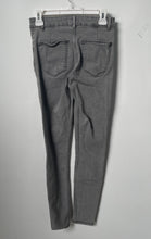 Load image into Gallery viewer, Zara Womens Gray Denim Pockets Stretch High-Rise Casual Skinny Jeans Size 6