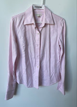 Load image into Gallery viewer, Banana Republic Womens Pink Long Sleeve Spread Collar Button-Up Shirt Size S