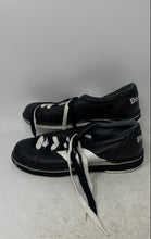 Load image into Gallery viewer, Dexter Mens Black White Leather Lace-Up Low Top Sneaker Shoes Size 9M