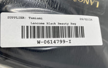 Load image into Gallery viewer, Lancome Paris Womens Black Zipper Beauty Cosmetic Makeup Bag