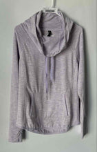 Load image into Gallery viewer, 90 Degree Womens Purple Long Sleeve Pockets Pullover Hoodie Size M With Tag