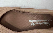Load image into Gallery viewer, Skechers Womens Cleo Sawdust Sweet Sensation Beige Slip-On Ballet Flats Size 7