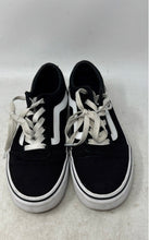 Load image into Gallery viewer, Vans Womens Old Skool 500714 Black White Lace-Up Low Top Sneakers Shoes Size 7