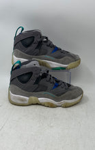 Load image into Gallery viewer, Nike Kids Air Jordan Jumpman Two Trey Gray Blue Green Sneaker Shoes Size 5.5Y
