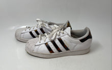 Load image into Gallery viewer, Adidas Mens Superstar White Leather Lace-Up Low Top Sneakers Shoes Size 7