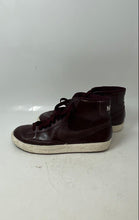 Load image into Gallery viewer, Nike Womens Blazer Mid 685225-600 Burgundy Leather Lace-Up Sneaker Shoes Size 9