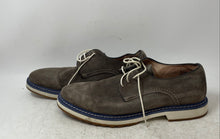 Load image into Gallery viewer, 1901 Mens Carson Gray Leather Round Toe Lace-Up Oxford Shoes Size 10.5M