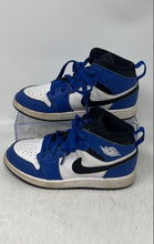 Load image into Gallery viewer, Nike Kids Air Jordan 1 Mid Multicolor Round Toe Lace-Up Sneaker Shoes Size 13C
