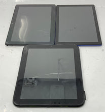 Load image into Gallery viewer, Lot Of 3 Pieces Assorted Black Blue Mix Of Android Tablets Not Tested For Parts