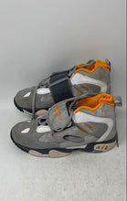 Load image into Gallery viewer, Nike Boys Air Diamond Turf 2 Gray Orange Lace-Up Sneaker Shoes Size 5.5Y