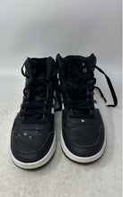 Load image into Gallery viewer, Adidas Boys Hoops Mid GW0402 Black White Lace-Up Sneakers Shoes Size 6