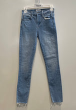 Load image into Gallery viewer, Frame Womens Blue Denim Stretch 5 Pocket Design Straight Jeans Pants Size 25